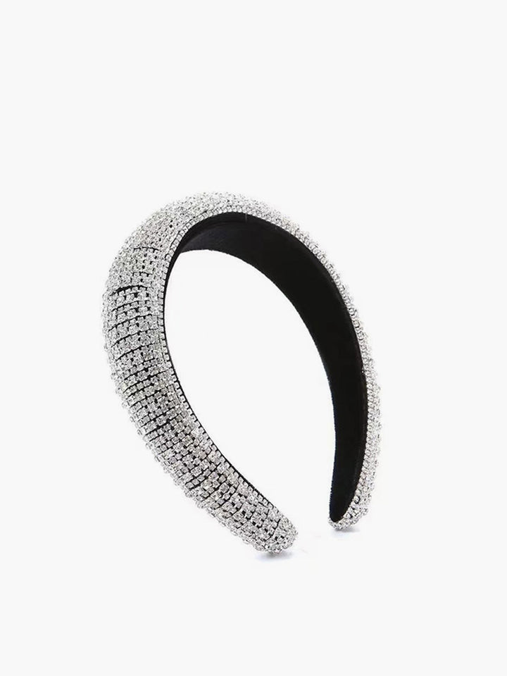 Women's Headband With Rhinestones Elegant Accessory For Fashion-Conscious