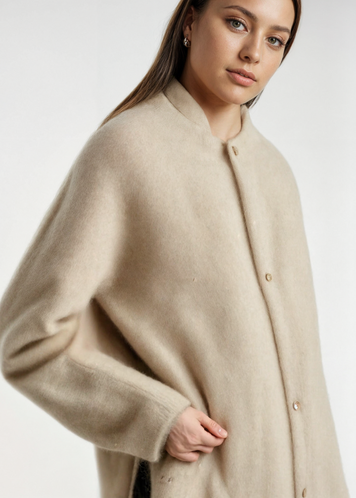 Women's Cardigan High-Quality Knit Open Design