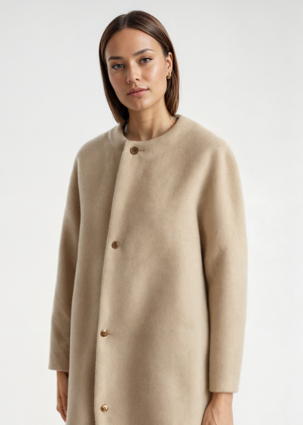 Women's Cardigan High-Quality Knit Open Design