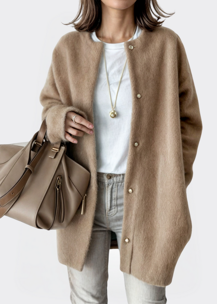 Women's Cardigan High-Quality Knit Open Design
