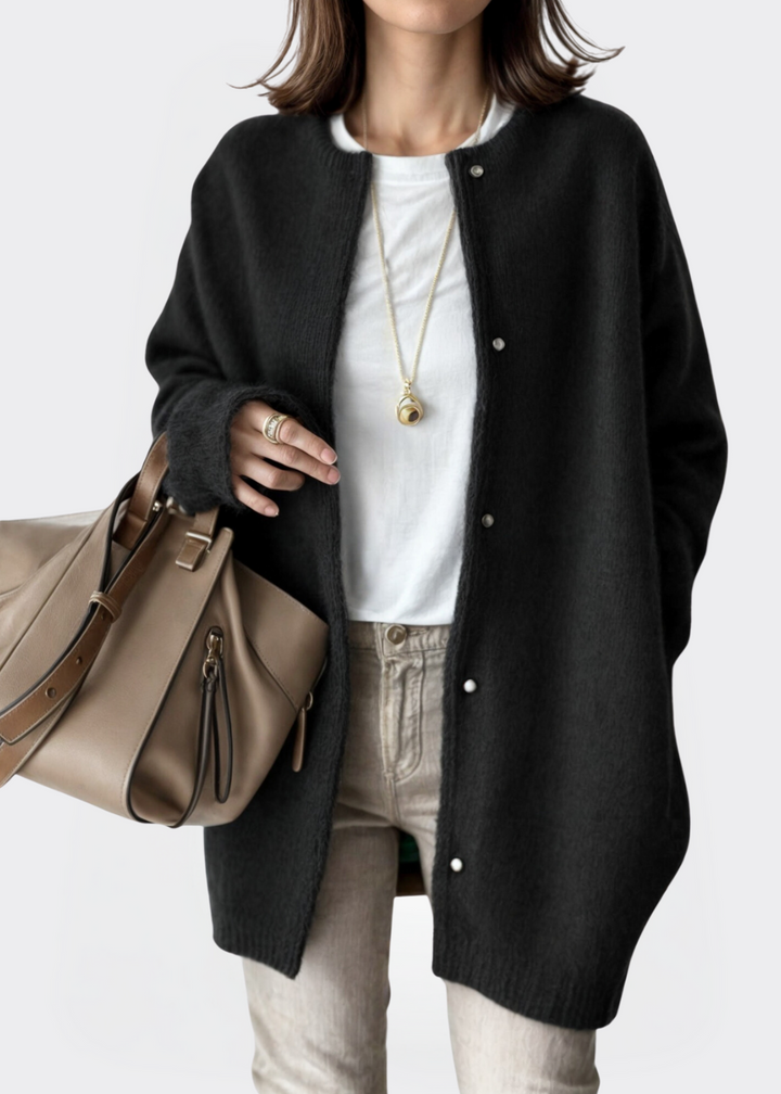 Women's Cardigan High-Quality Knit Open Design