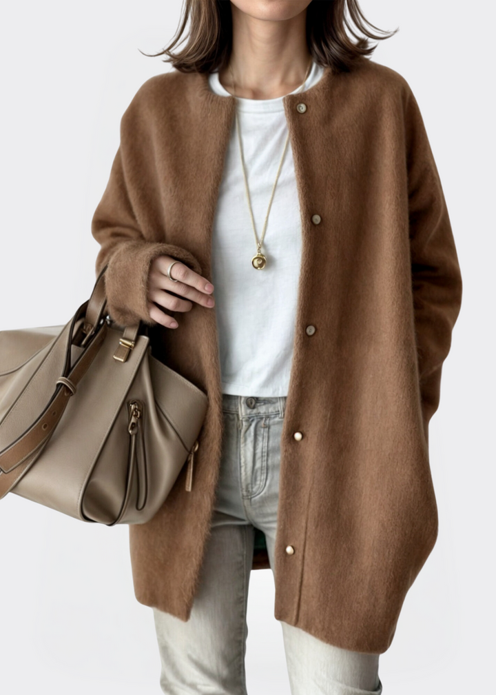 Women's Cardigan High-Quality Knit Open Design
