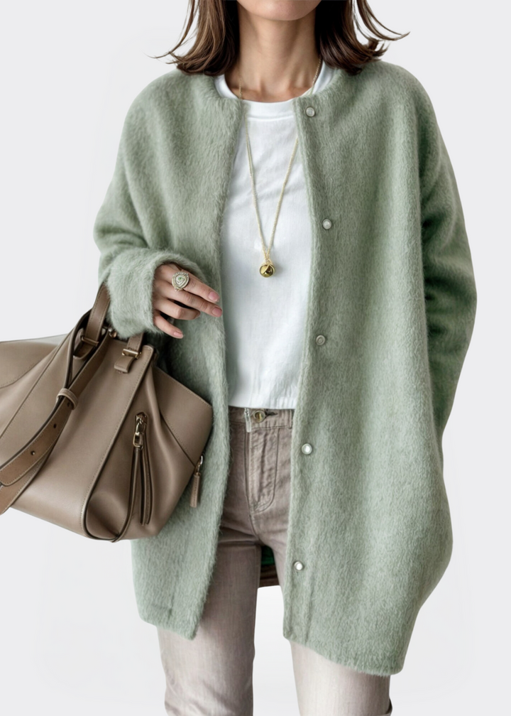 Women's Cardigan High-Quality Knit Open Design