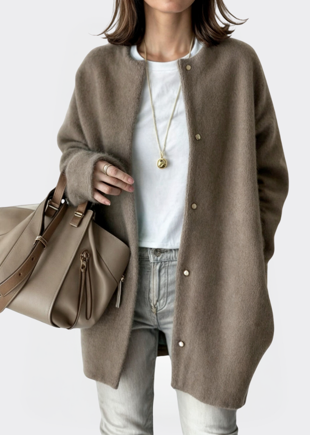 Women's Cardigan High-Quality Knit Open Design