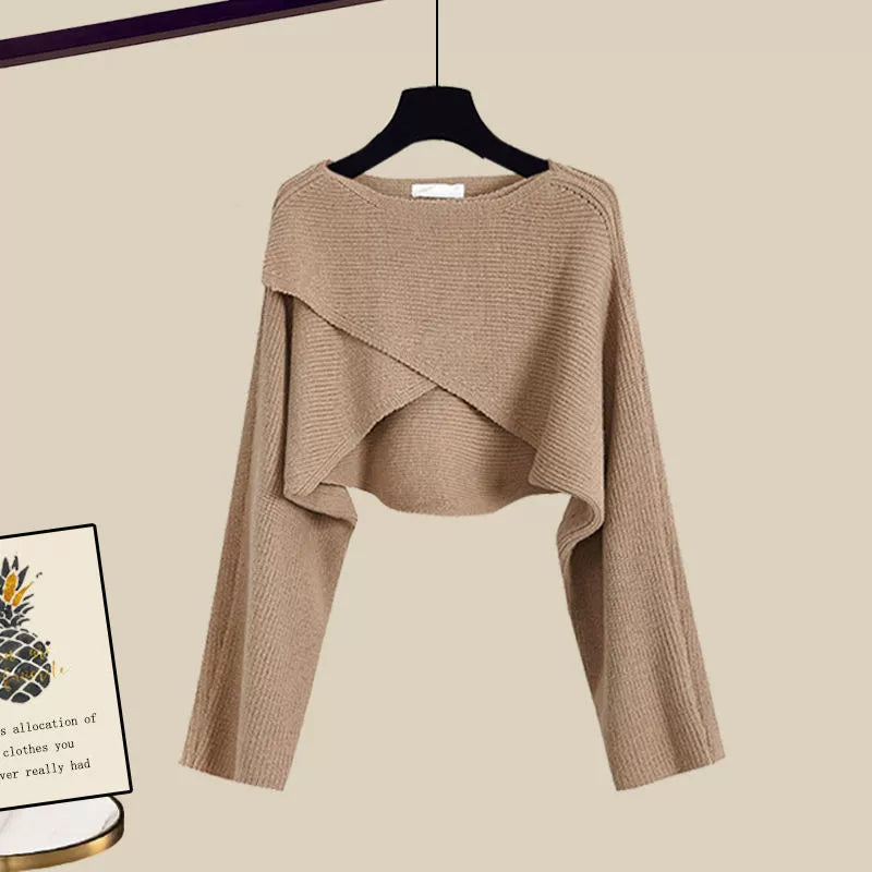 Women's 3-piece Knitting Set Soft Material Comfortable