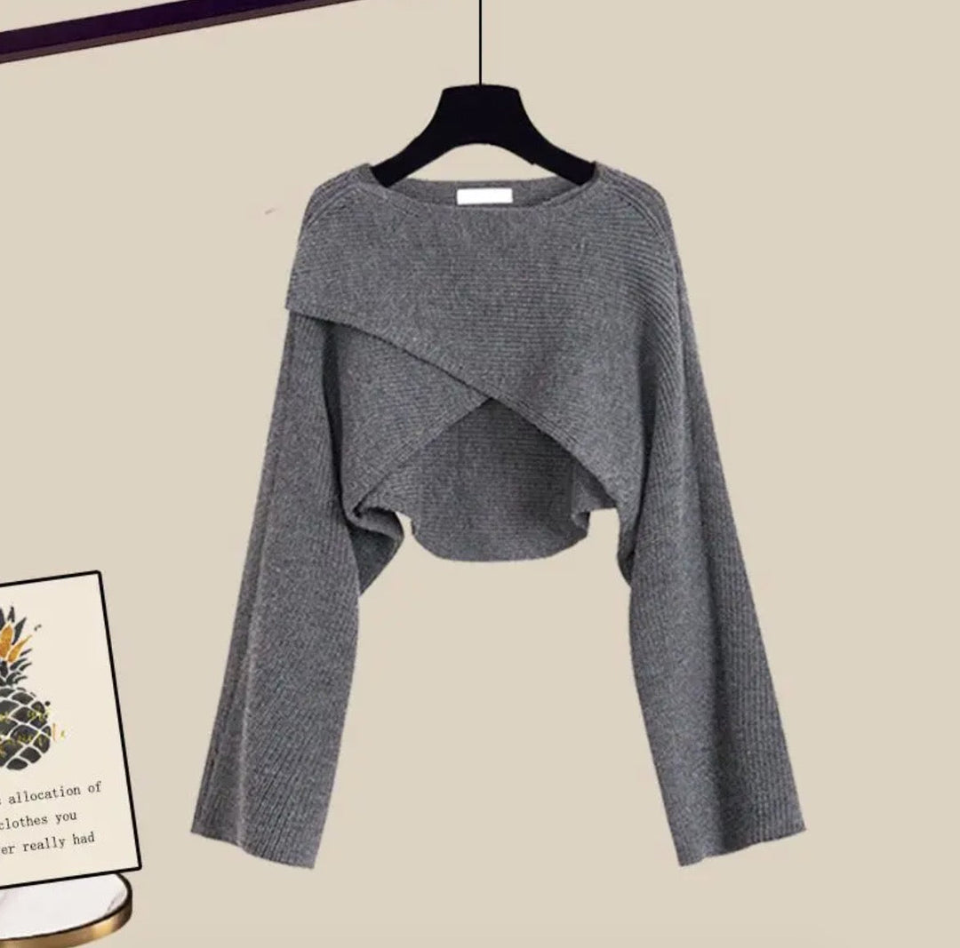 Women's 3-piece Knitting Set Soft Material Comfortable