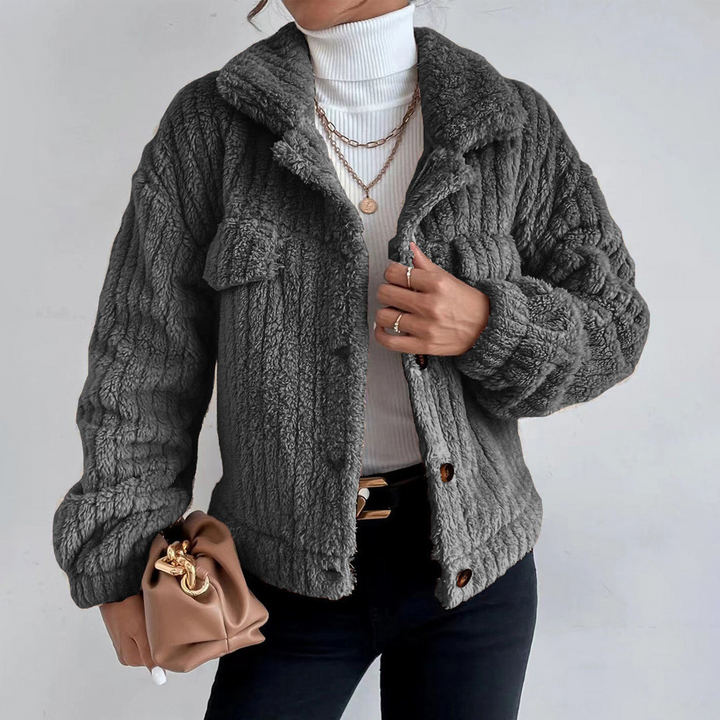 Women's Teddy Coat Short Teddy Material Elegant