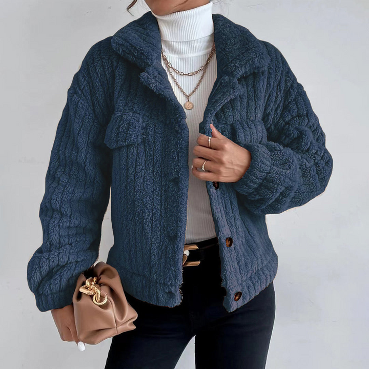 Women's Teddy Coat Short Teddy Material Elegant