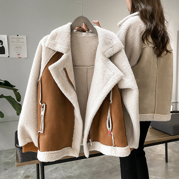 Women's Teddy Coat Winter Elegant Style Cozy Warm