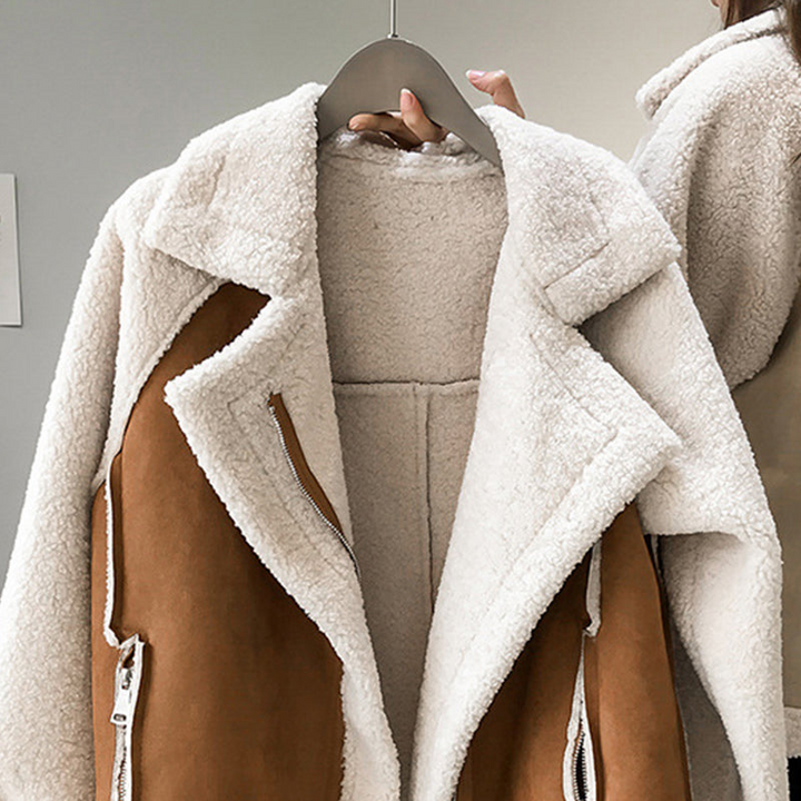 Women's Teddy Coat Winter Elegant Style Cozy Warm