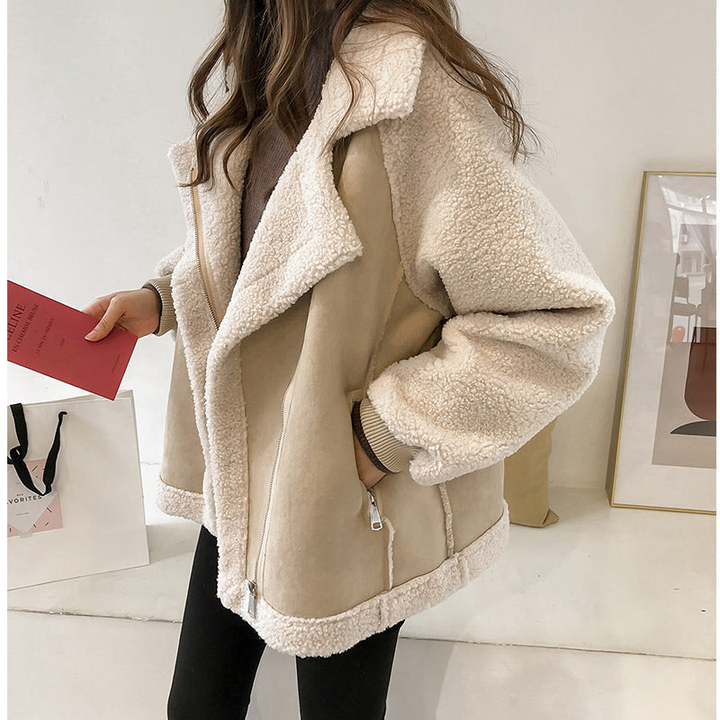 Women's Teddy Coat Winter Elegant Style Cozy Warm