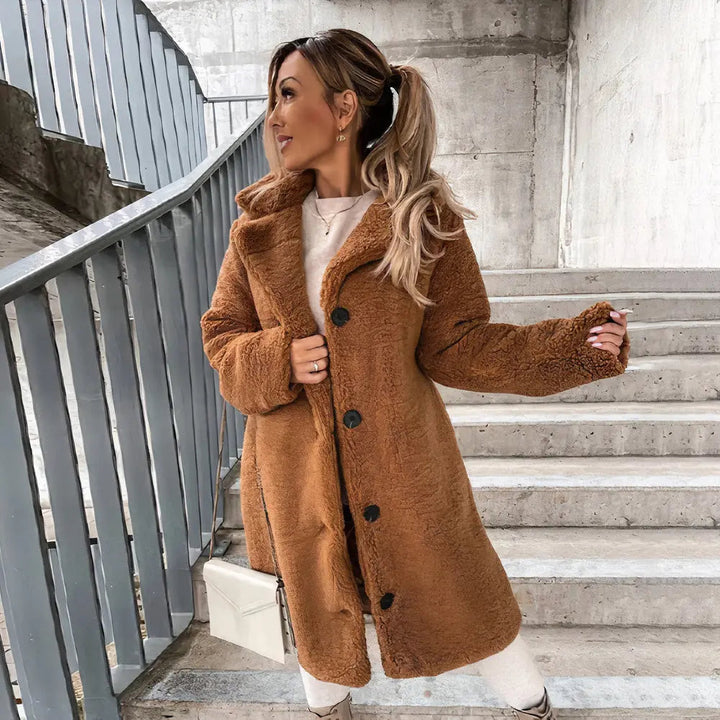 Women's Teddy Coat Plush Elegant Coats Women