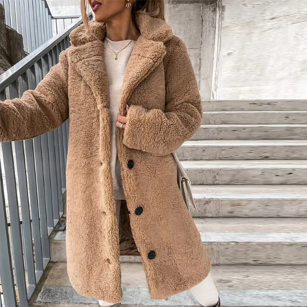 Women's Teddy Coat Plush Elegant Coats Women