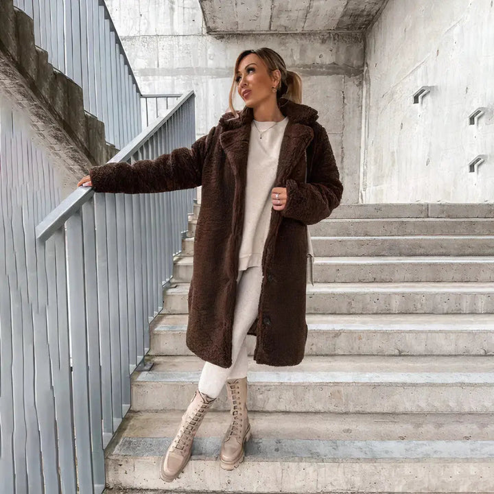 Women's Teddy Coat Plush Elegant Coats Women