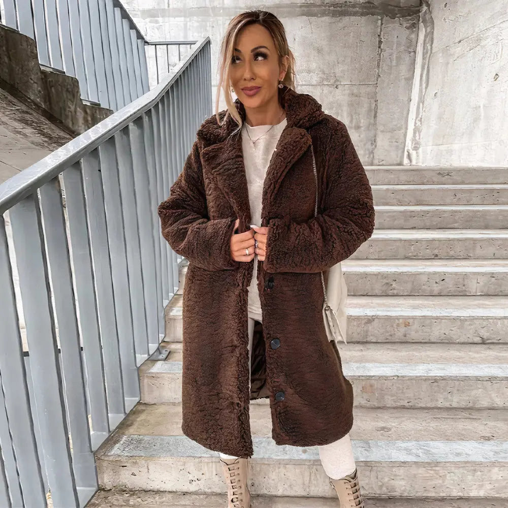 Women's Teddy Coat Plush Elegant Coats Women
