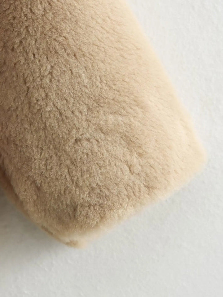 Women's Teddy Coat Soft Oversized – Cozy Coat for Women in Long Style