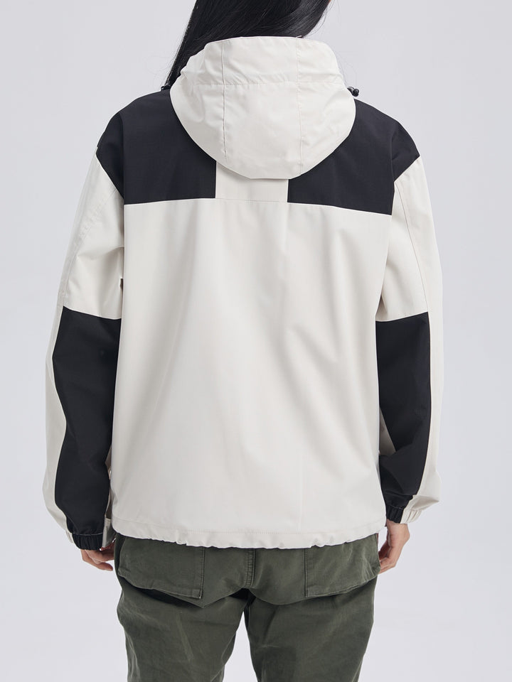 Women's winter jacket fleece 3-in-1 with hood