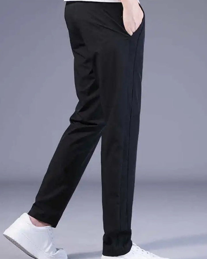 Men's Pants Elastic Fabric Pants Quick Drying for Active Use