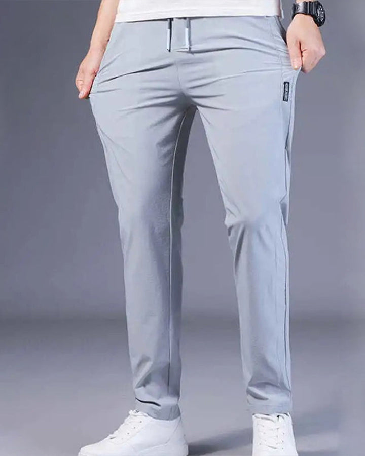 Men's Pants Elastic Fabric Pants Quick Drying for Active Use