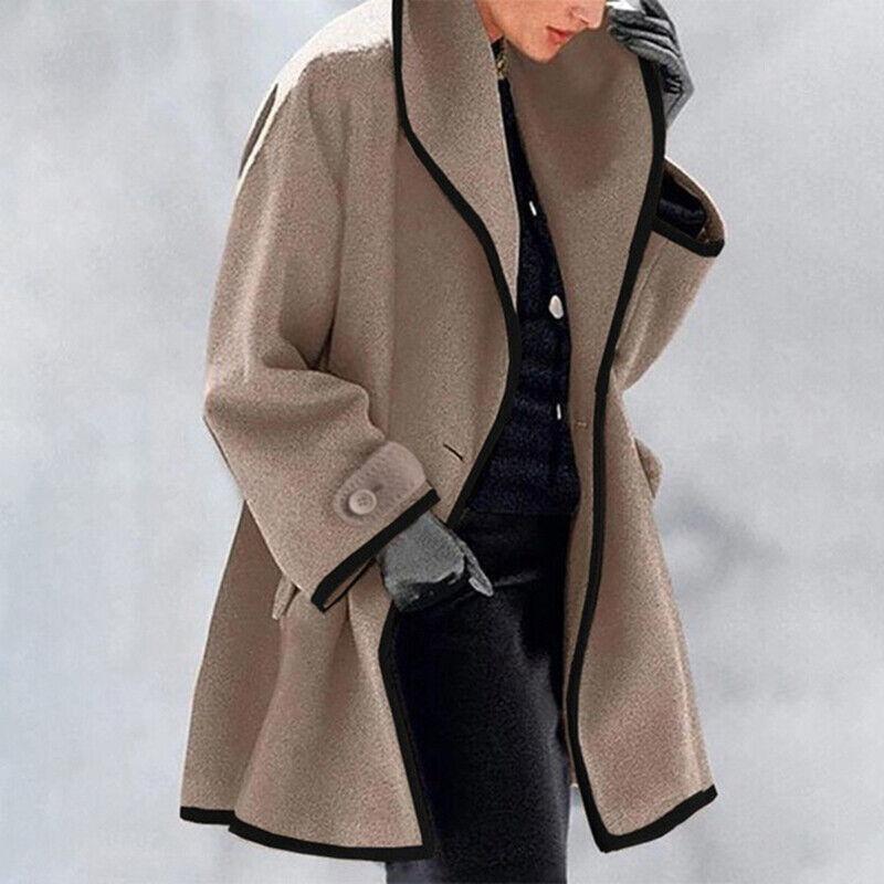 Chaqueta de mujer de material de alta calidad en estilo elegante