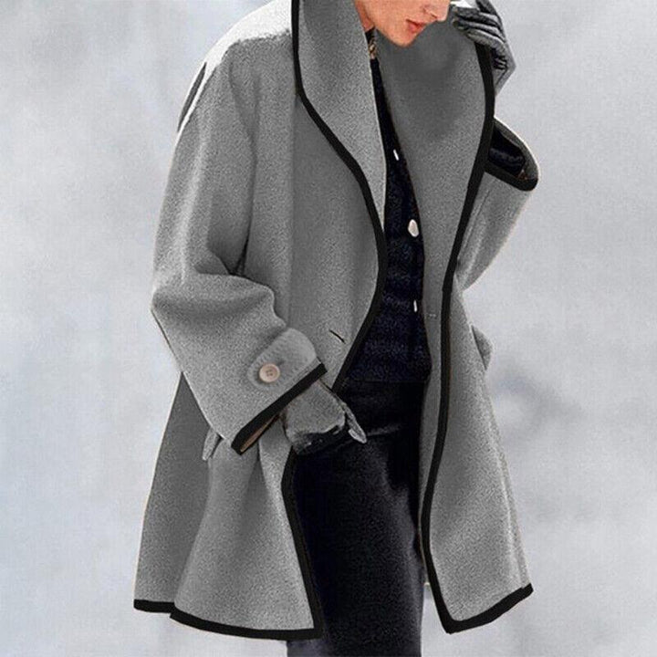 Chaqueta de mujer de material de alta calidad en estilo elegante