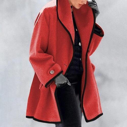 Chaqueta de mujer de material de alta calidad en estilo elegante