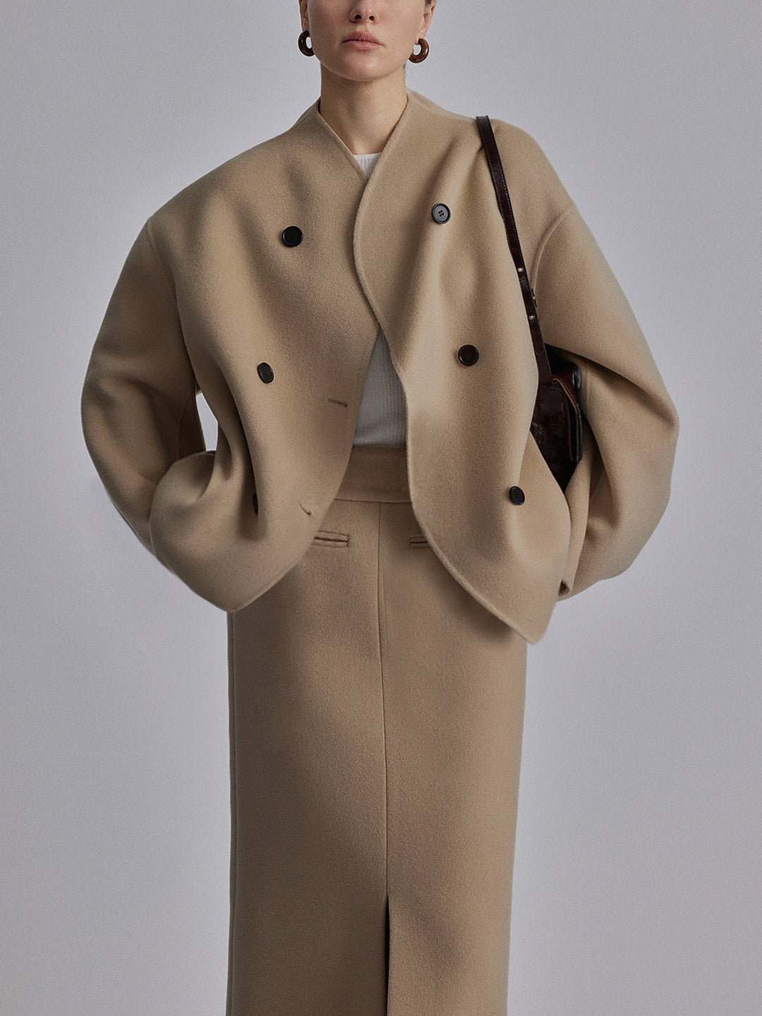 Women's jacket cotton oversized casual