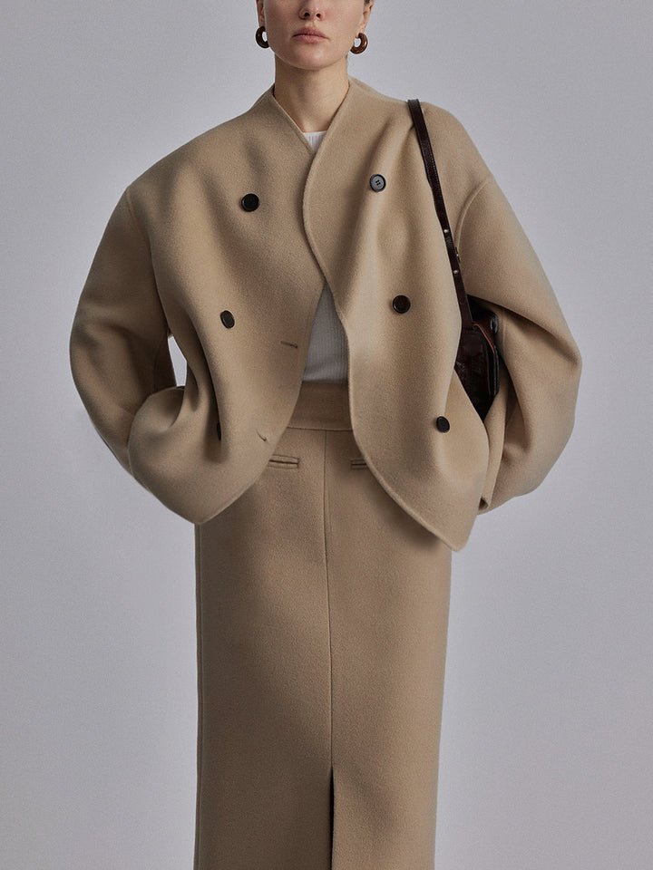 Women's jacket cotton oversized casual
