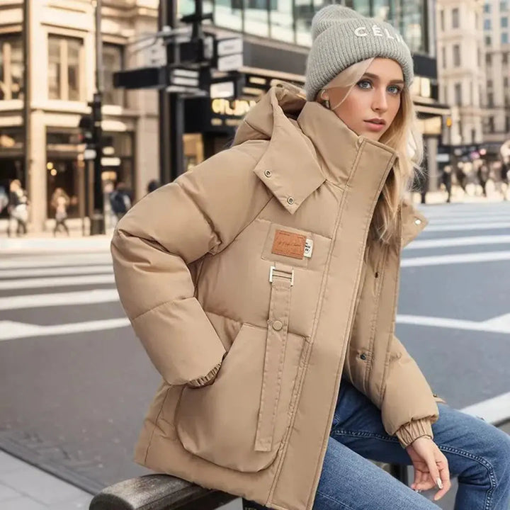 Women's jacket down warm stylish windproof