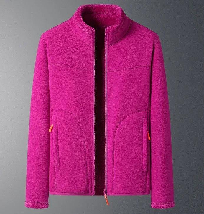 Damenjacke Funktionsjacke Mit Hohem Kragen Und Seitentaschen