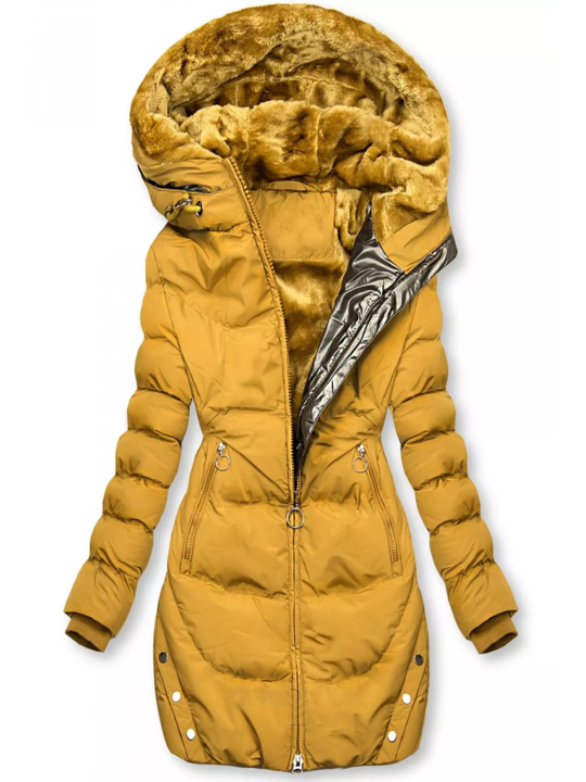 Women's jacket padded fashionable with extended fit