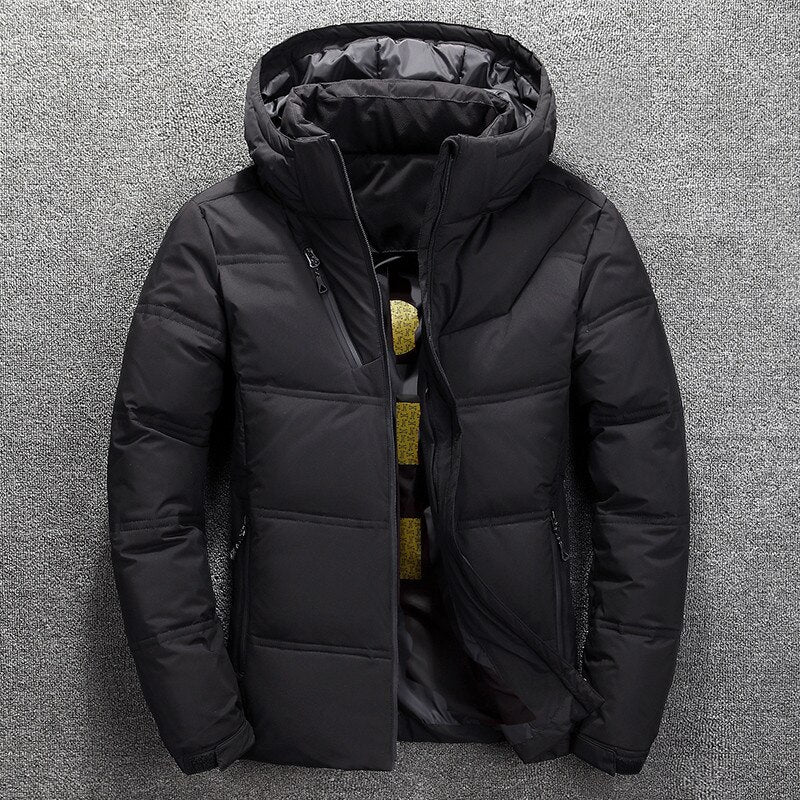 Women's Jacket Padded With Hood Modern Style