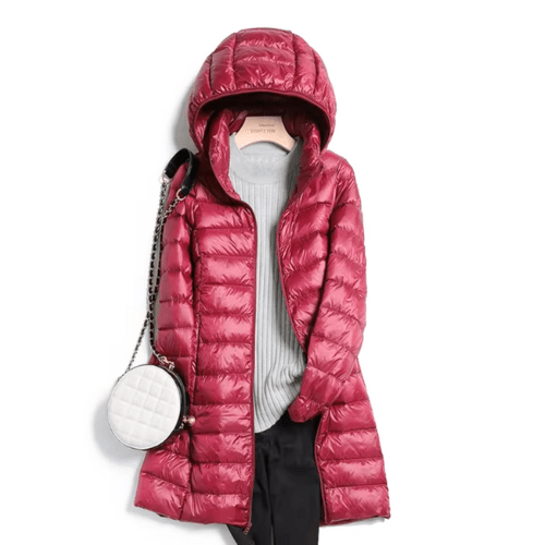 Chaqueta ligera para mujer con capucha, elegante y versátil