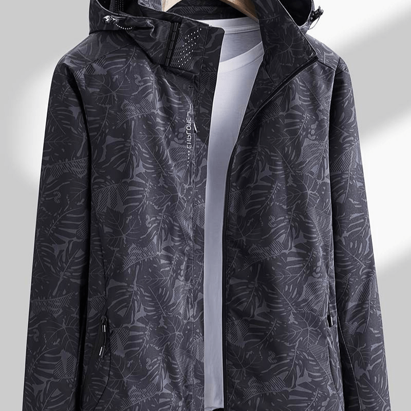 Chaqueta de mujer impermeable y cortaviento transpirable moderna