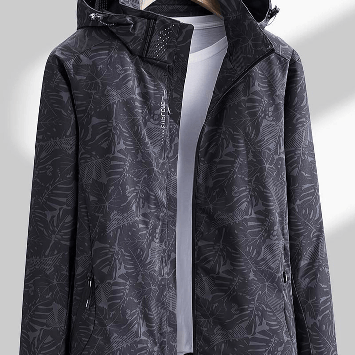 Chaqueta de mujer impermeable y cortaviento transpirable moderna