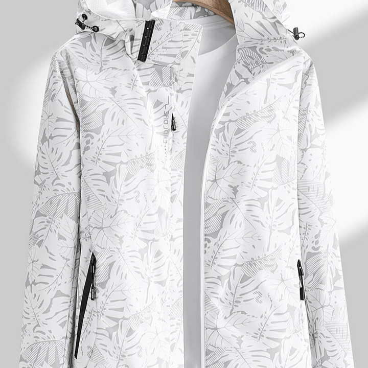 Chaqueta de mujer impermeable y cortaviento transpirable moderna