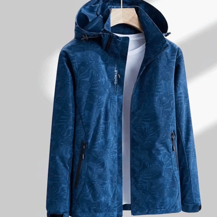 Chaqueta de mujer impermeable y cortaviento transpirable moderna