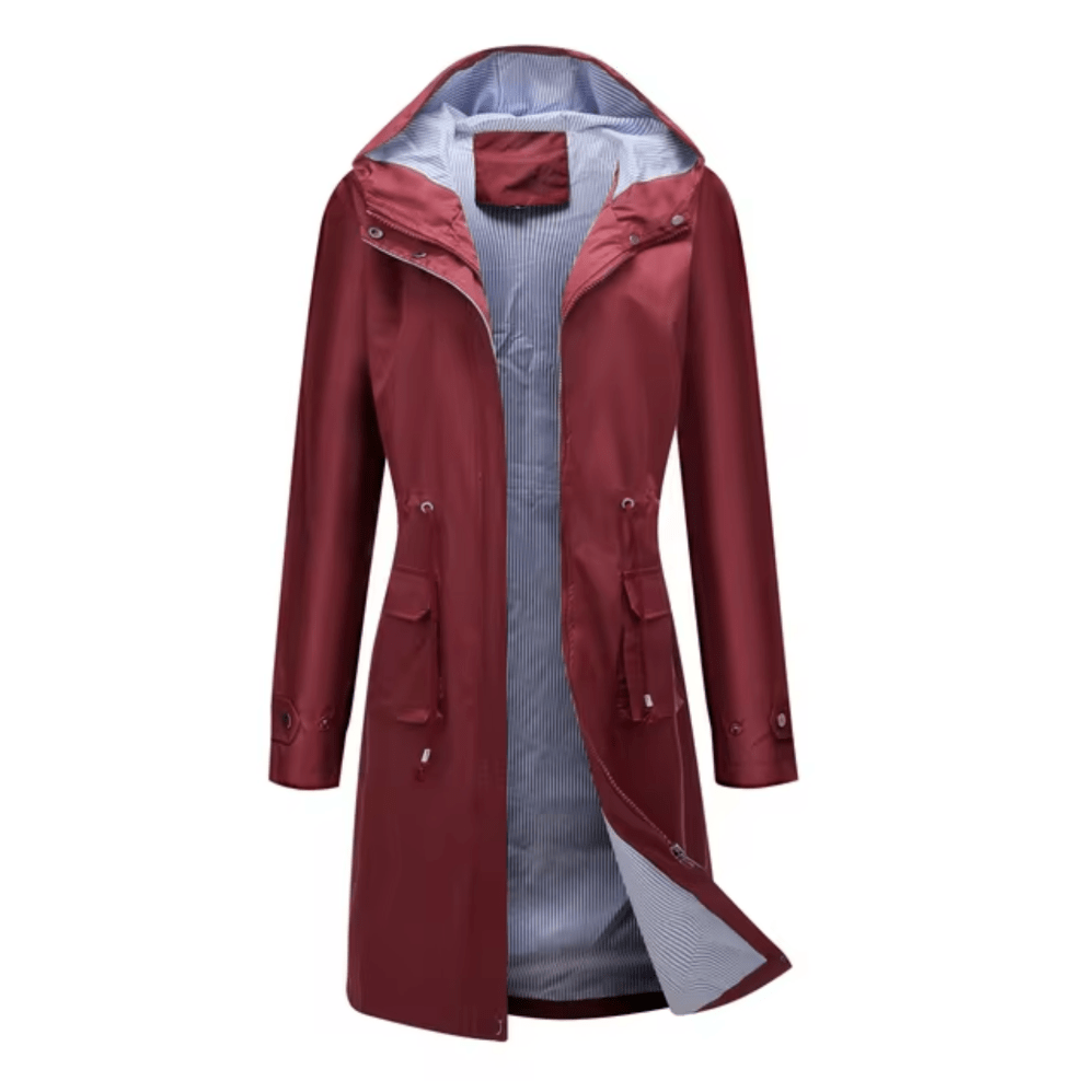 Women's Jacket Waterproof With Hood Stylish And Functional