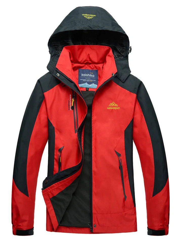 Veste pour femmes imperméable avec capuche et doublure chaude