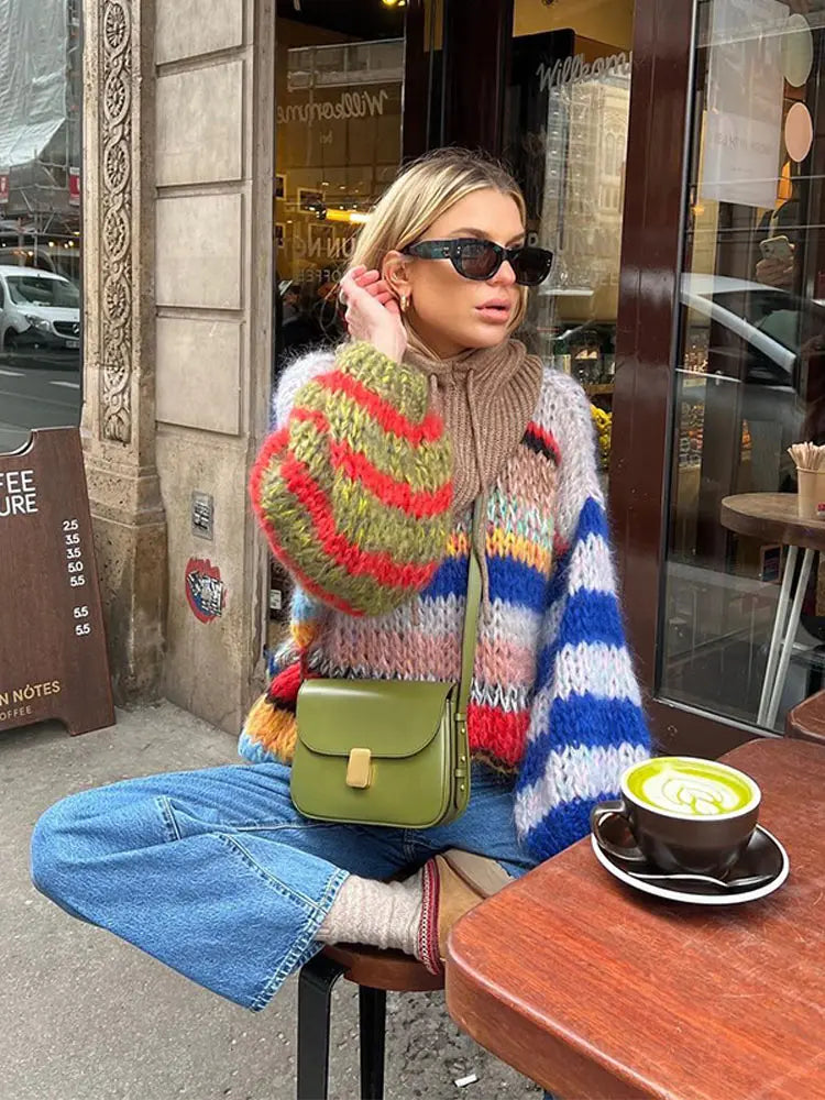 Women's sweater made of soft material with comfortable fit