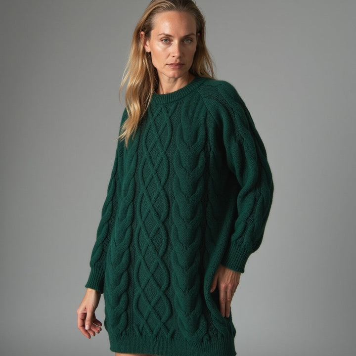 Sweter damski bawełniany elegancki styl oddychający ciepły