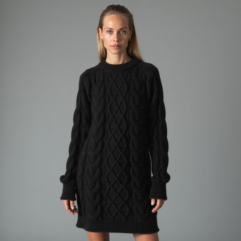 Sweter damski bawełniany elegancki styl oddychający ciepły