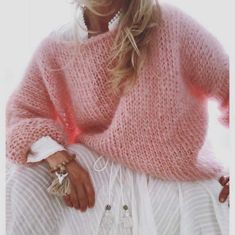 Women's Sweater Oversize Warm Soft Casual