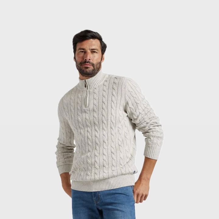 Lorenz | Cozy & Elegant Half-Zip Sweater