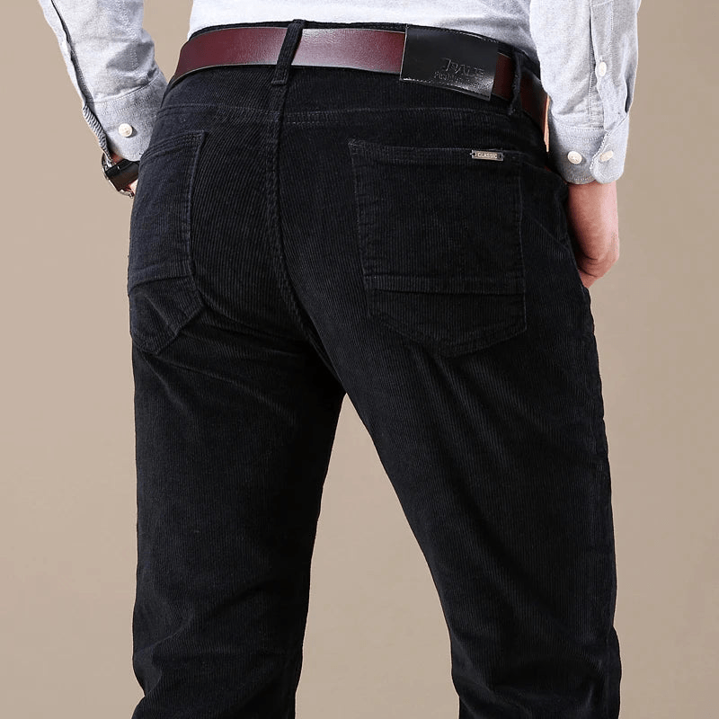Comfortable Pants for Men - Elastic Corduroy Pants