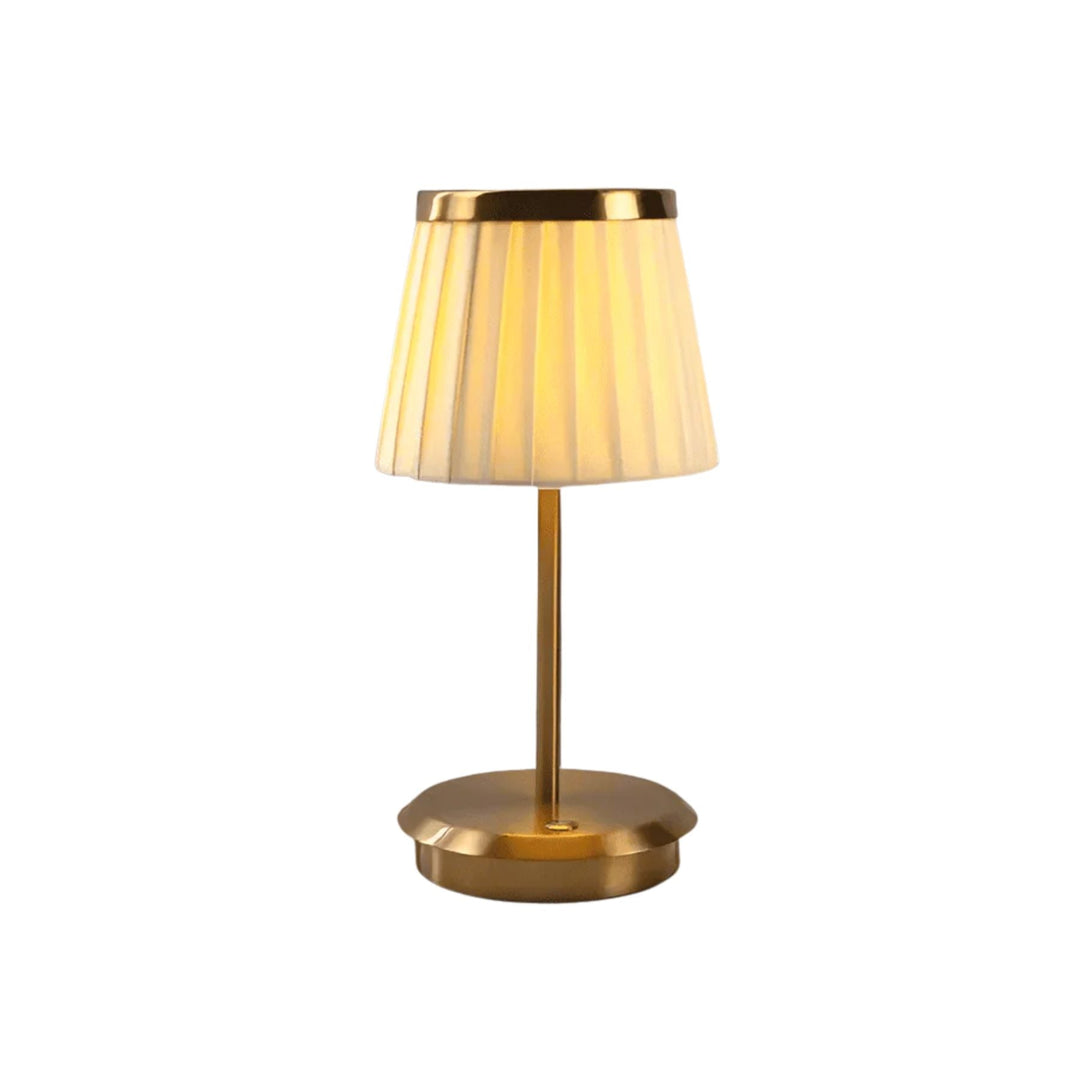 Elegante Tischlampe Mit Dimmbarem LED-Licht, USB-C-Ladefunktion, Kabellose Nachttischlampe 0