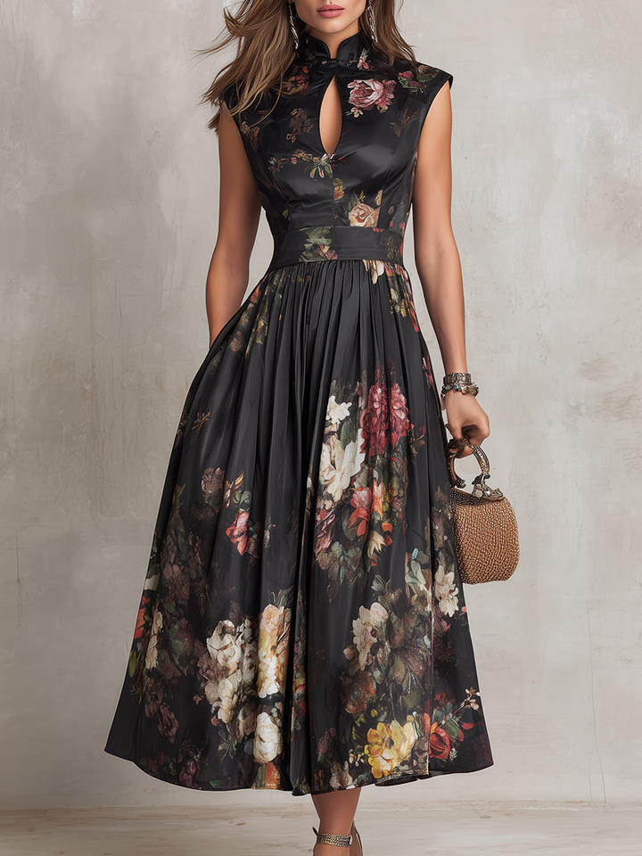 Elegantes Midikleid aus Satin: Luxuriöser Look für besondere Anlässe 3