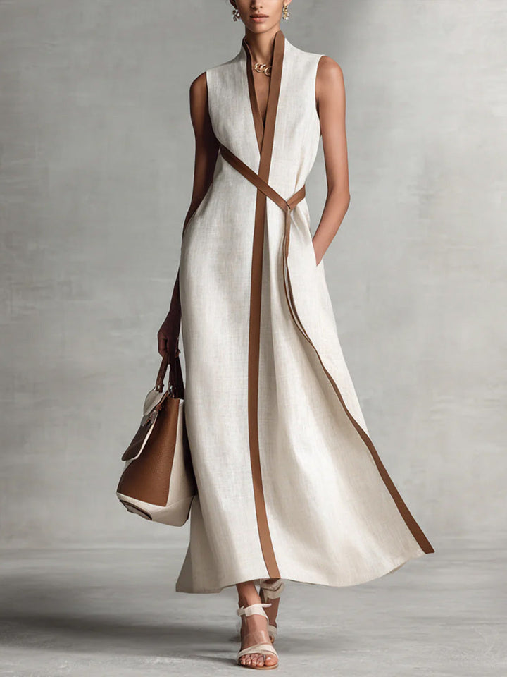 Elegantes Wickel-Maxikleid: Schmeichelhafte Eleganz für den Sommer 0