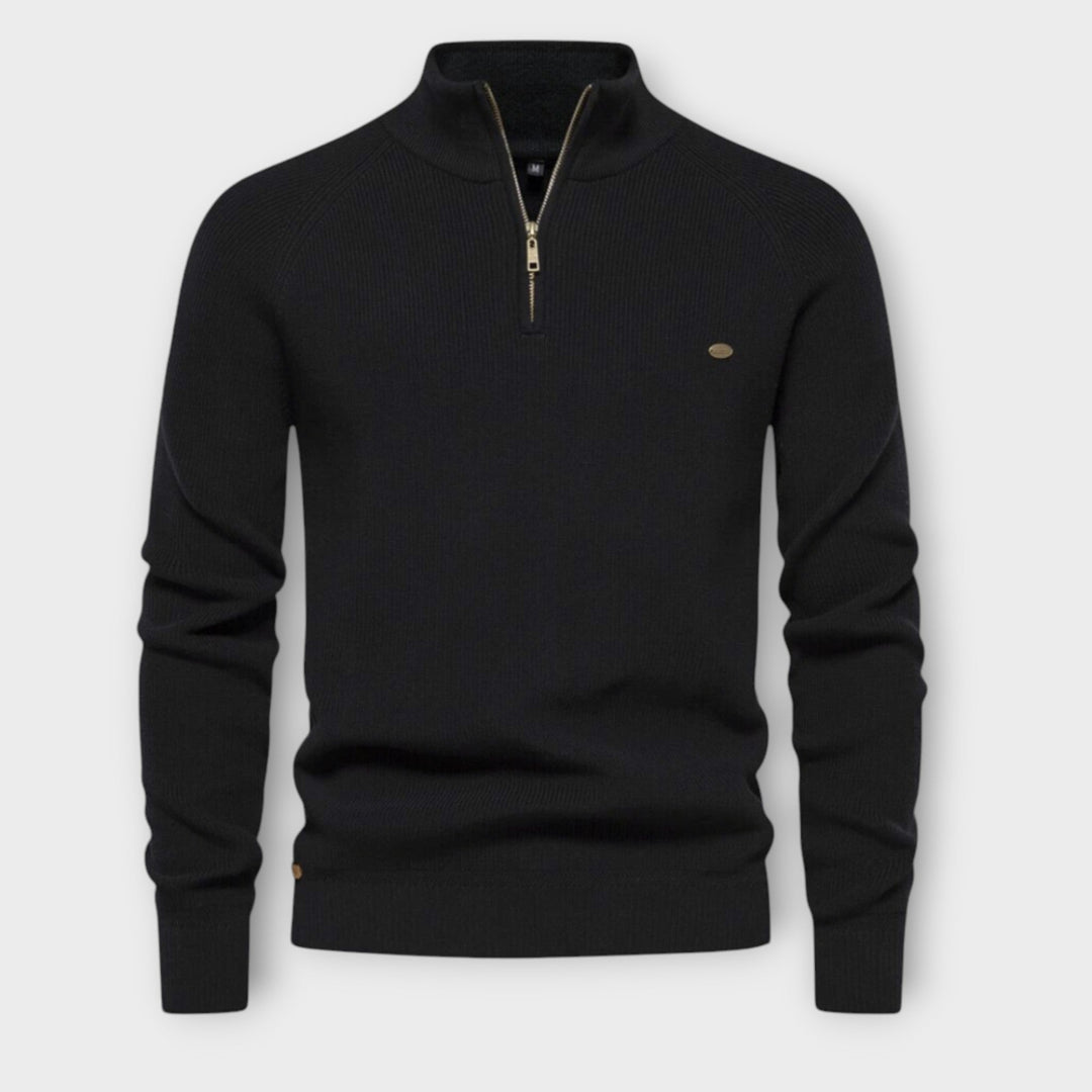 Victor | Pull à demi-zip avec fermeture éclair