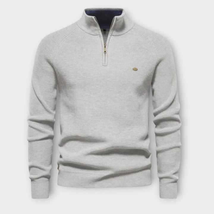 Victor | Pull à demi-zip avec fermeture éclair